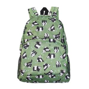 Eco Chic - Backpack - B41GN - Green - Panda   