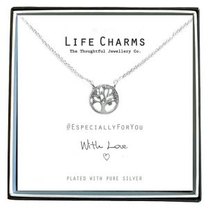 Life Charms - EFY050N - Halskette - Silver Crystal Tree of Life