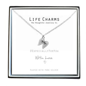 Life Charms - ELJN0012 - Halskette - Silver Angel Wings