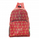 Eco Chic - Backpack - B05RD - Red - Fleur de Lys *