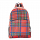 Eco Chic - Backpack - B31RD - Red - Tartan*
