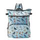 Eco Chic - Backpack Cooler (rugzak koeltas) - J06BU - Blue - Wild Birds   