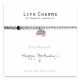 Life Charms - LC008BBW - Just because - Happy Birthday