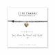 Life Charms - LC014BW - Just because - You have a Heart of Gold