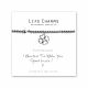Life Charms - LC046BW - Just because - Good Luck