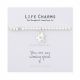 Life Charms - LC082BW - Just because - You are my missing Piece