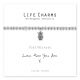 4817312 Life Charms - LC112BW - Just because - Love Hoo You Are 