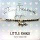 Tiny Trease armband - Little Rhino