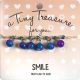 Tiny Treasure armband - Smile