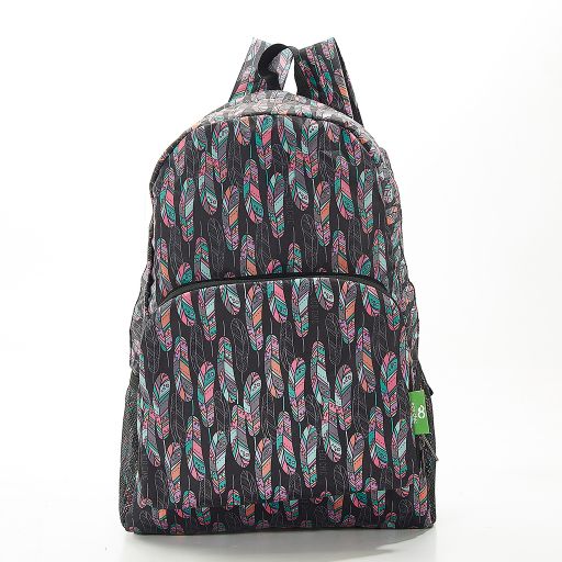 Eco Chic - Backpack - B21BK - Black - Feather