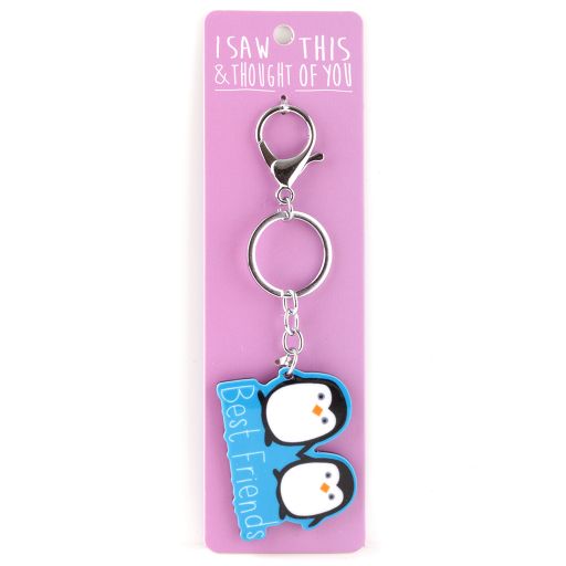 Keyring  Zoo - I saw this & thought of You - Pinguin
