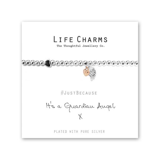 Life Charms - LC001BW - Just because - Guardian Angel