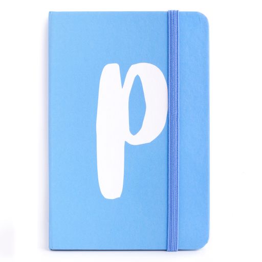 Notebook I saw this - letter P