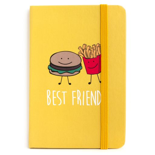 730036 - Notebook I saw this - best friend, burger & frites