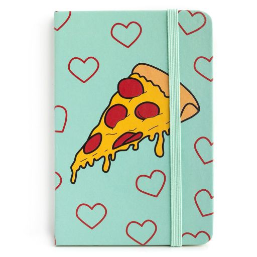 Notebook I saw this - Pizza 