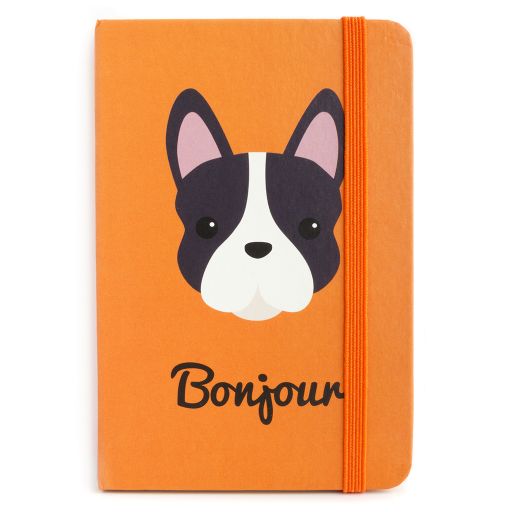 Notebook I saw this - Frenchie