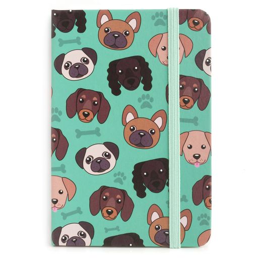 Notebook I saw this - Dog Print 