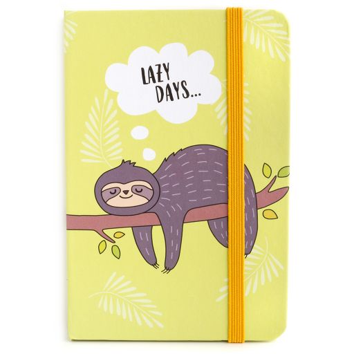 Notebook I saw this - Sloth Lazy Days 