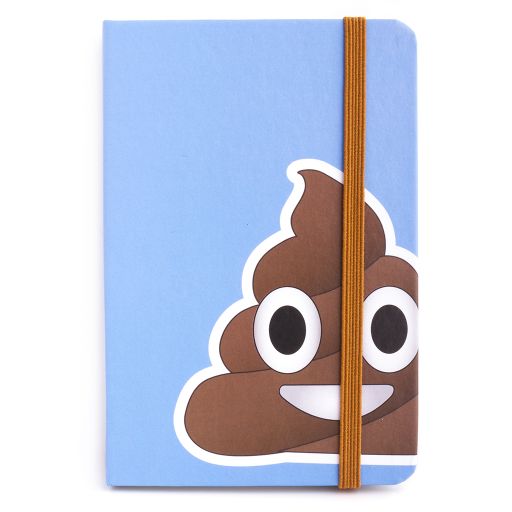 Notebook I saw this - Emoji Poo 