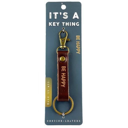 It's a key thing - KTD023 - sleutelhanger - Be Happy
