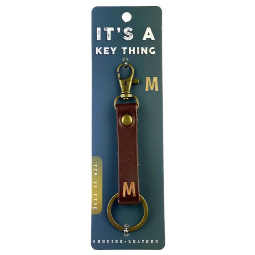 It's a key thing - KTD048 - sleutelhanger - Letter M