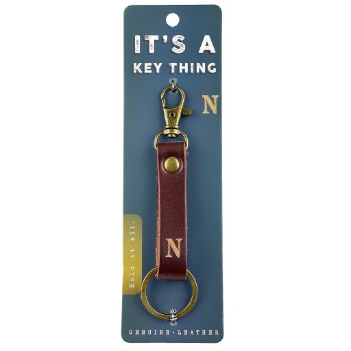 It's a key thing - KTD049 - sleutelhanger - Letter N