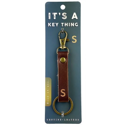 It's a key thing - KTD054 - sleutelhanger - Letter S