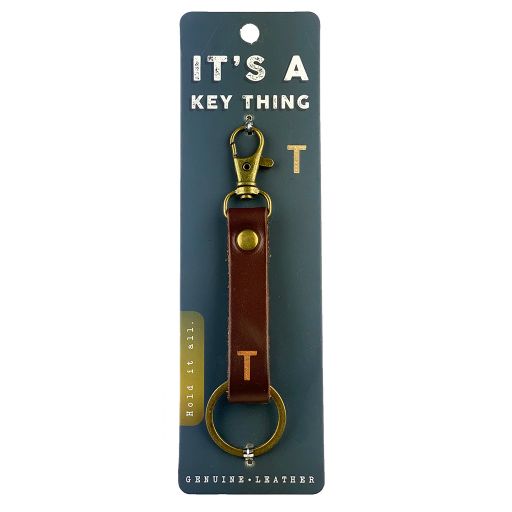 It's a key thing - KTD055 - sleutelhanger - Letter T