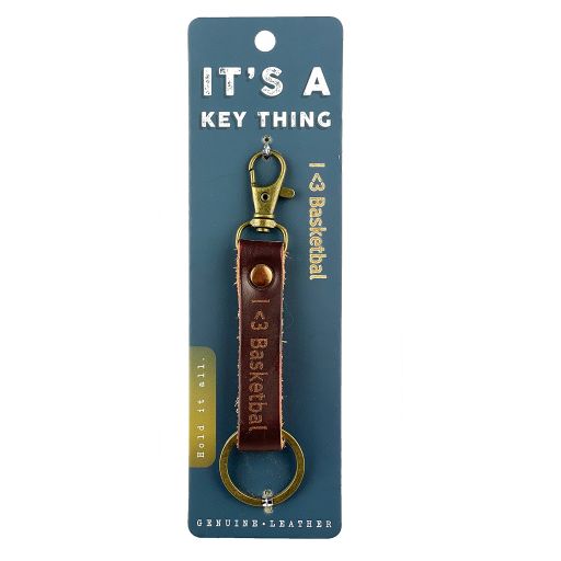 It's a key thing - KTD109 - sleutelhanger - I < 3 BASKETBAL 