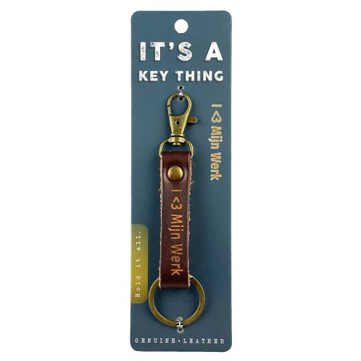 It's a key thing - KTD117 - sleutelhanger - I < 3 MIJN WERK