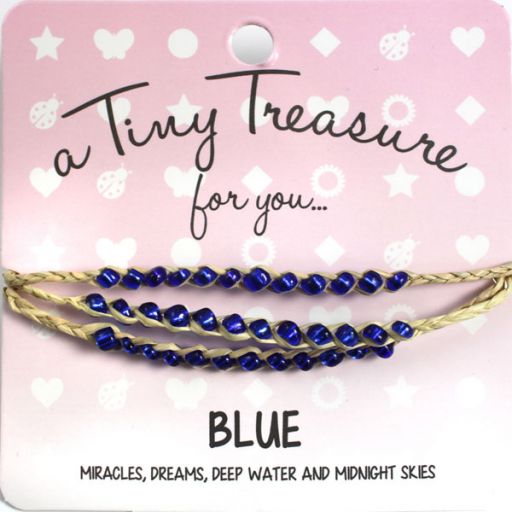 Tiny Treasure armband - Blue