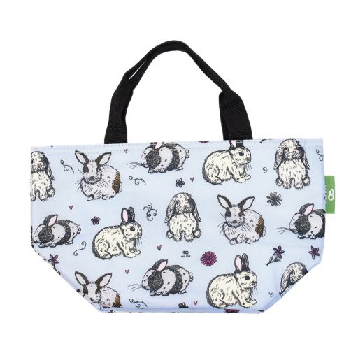 Eco Chic - Cool Lunch Bag - C43BU - Baby blue - Bunny 