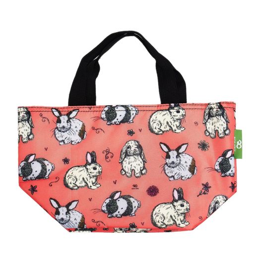 Eco Chic - Cool Lunch Bag - C43PK - Pink - Bunny 
