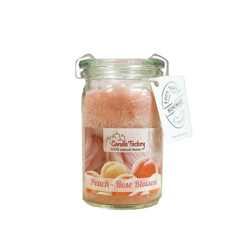 TESTER Candle Factory - Baby Jumbo - Kaars - Peach-Rose Blossom
