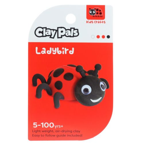 Clay Pals Knete-Paket - Ladybird (Marienkäfer) 