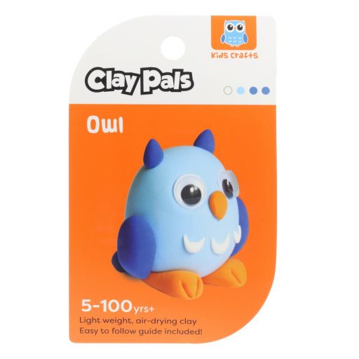 Clay Pals Knete-Paket - Owl (Eule) 