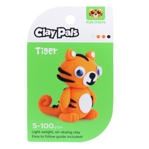 Clay Pals Knete-Paket - Tiger (Tiger)