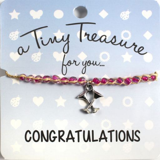 Tiny Treasure armband - Congratulations