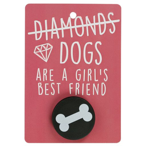 Hundeleinenaufhänger - DL19 - Dogs Are A Girls Best Friend