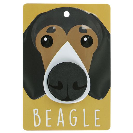 Hundeleinenaufhänger - DL36 - Beagle - Tri Colour