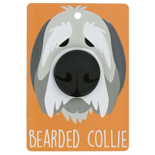 Hundeleinenaufhänger - DL38 - Bearded Collie