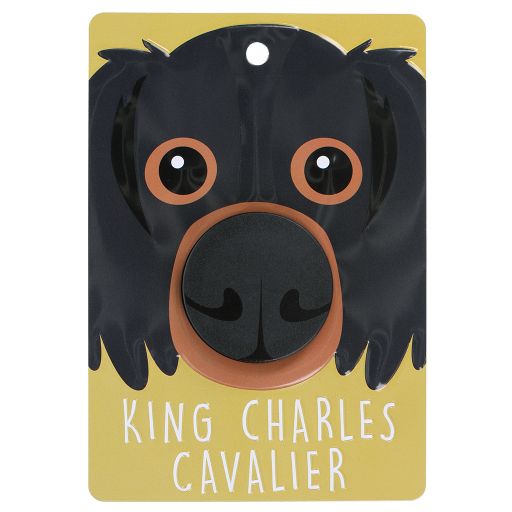 Hundeleinenaufhänger - DL80 - King Charles Cavalier - Brown and Tan