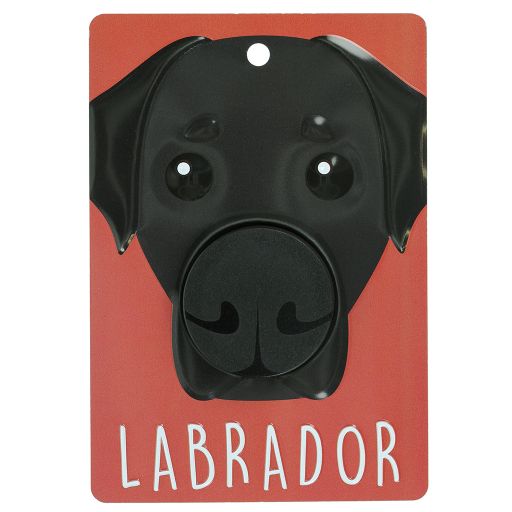Hundeleinenaufhänger - DL82 - Labrador - Black