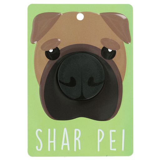 Hundeleinenaufhänger - DL104 - Shar Pei