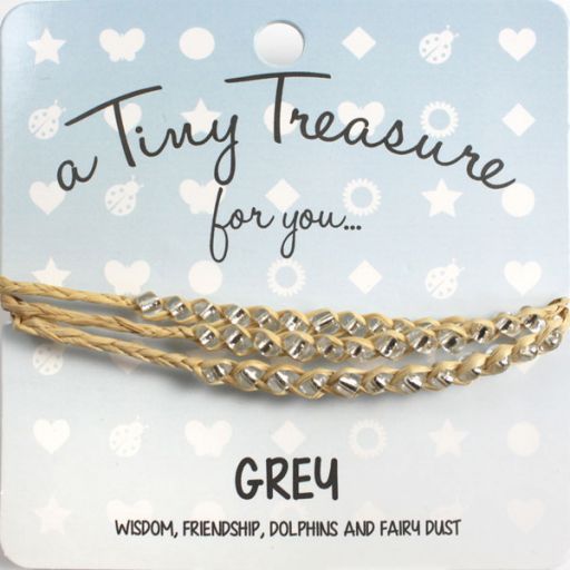 Tiny Treasure armband - Grey