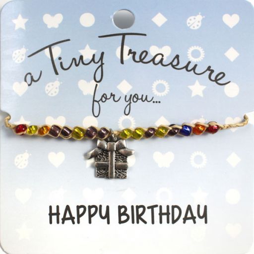 Tiny Treasure armband - Happy Birthday
