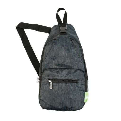 Eco Chic - Crossbody Bag - I32BK - Black 
