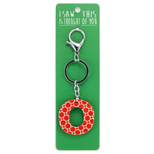 Keyring - I saw this & thought of You - O