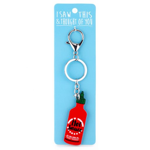  Keyring - I saw this & I thougth of You - Pizza & Beer 