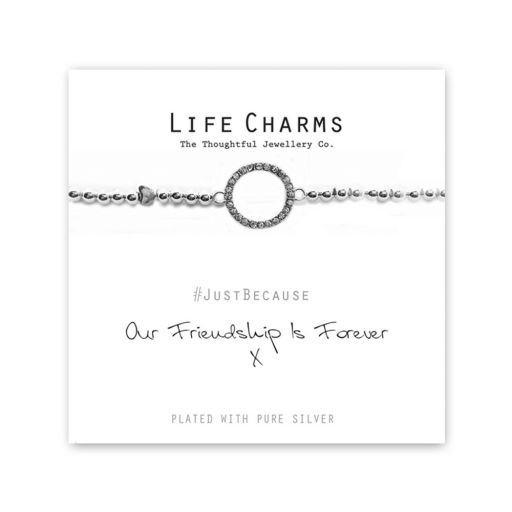 Life Charms - LC025BW - Just because - Friendship Forever